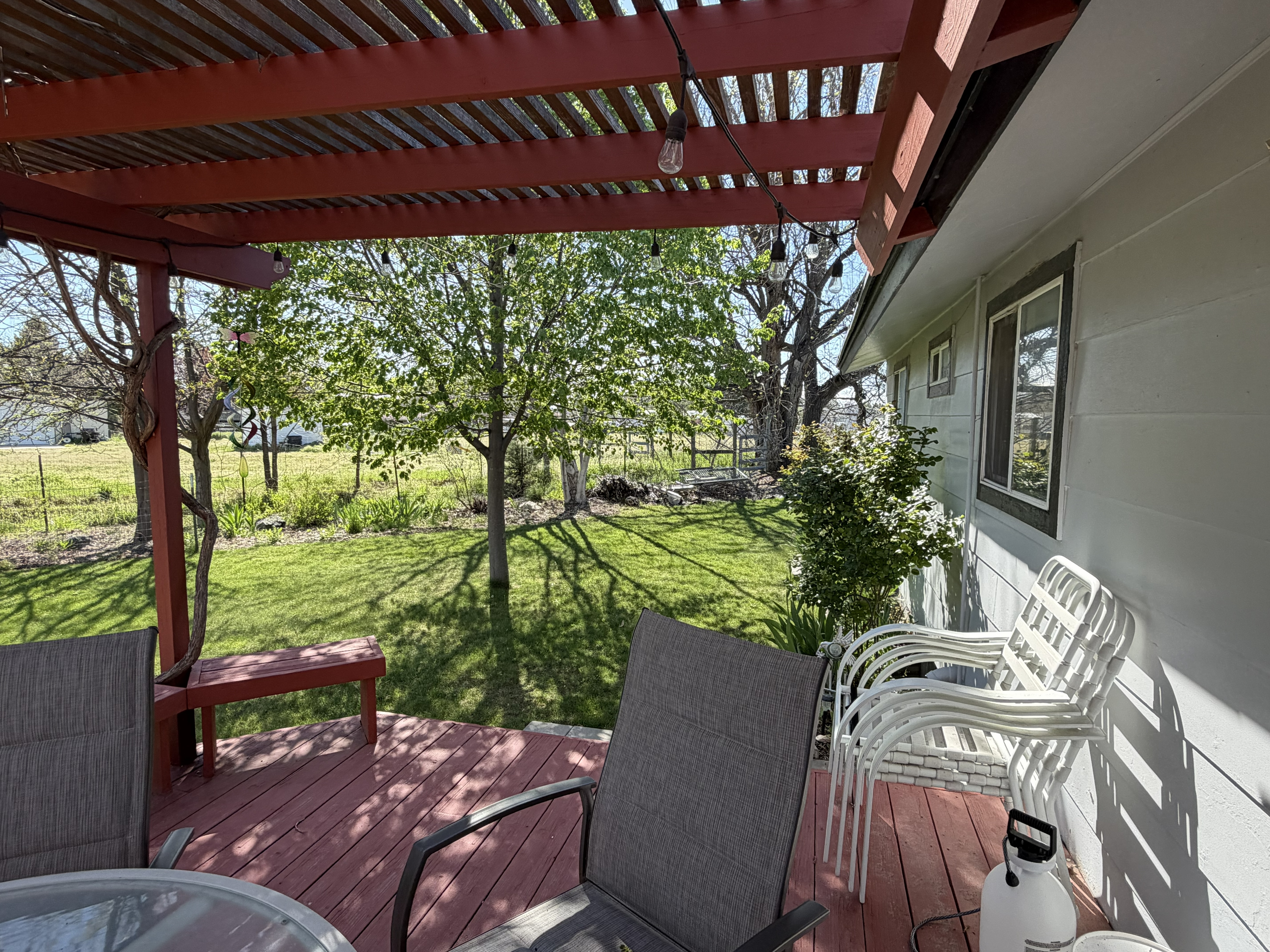 Deck — garden view