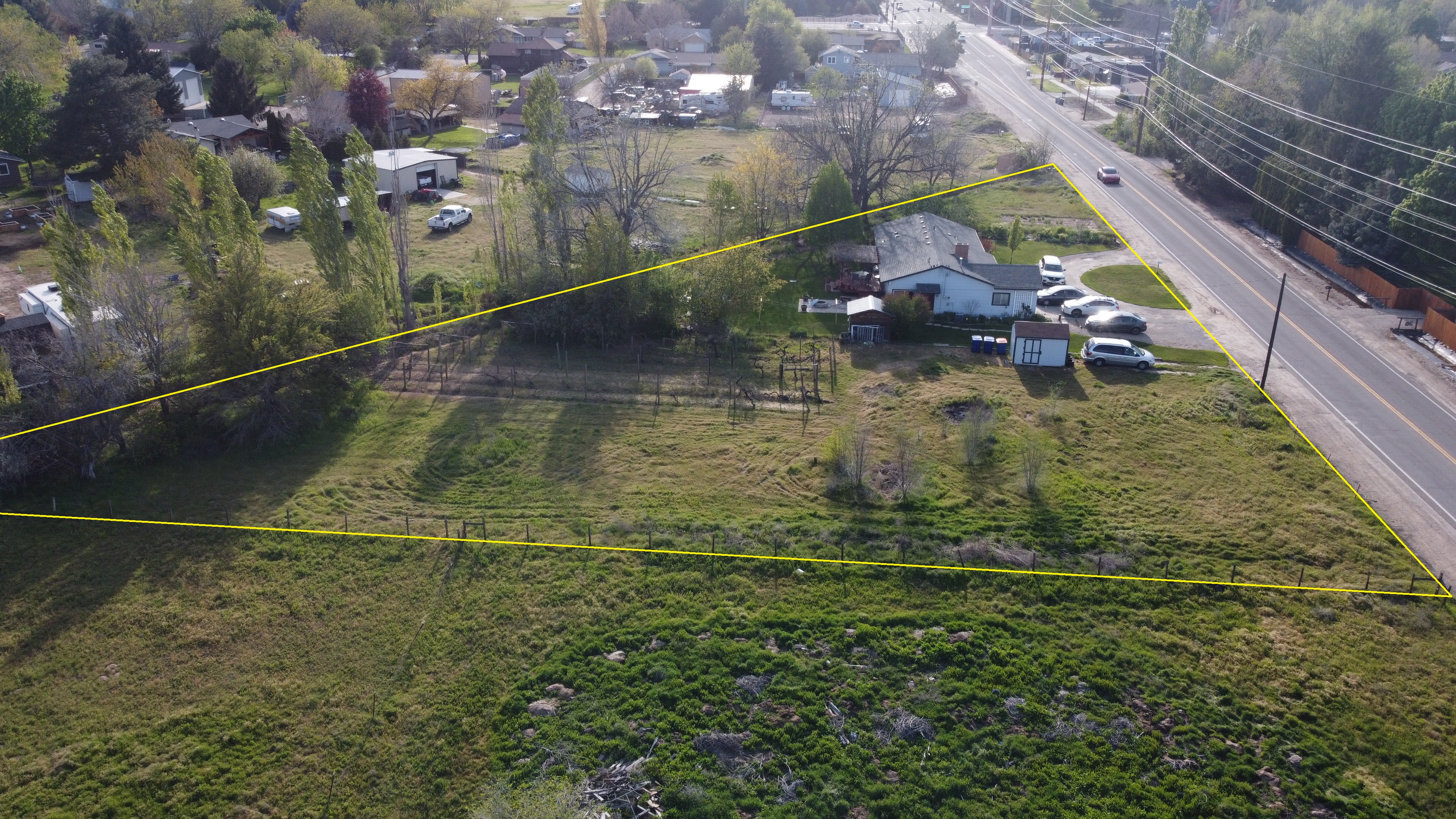 Aerial — site overview